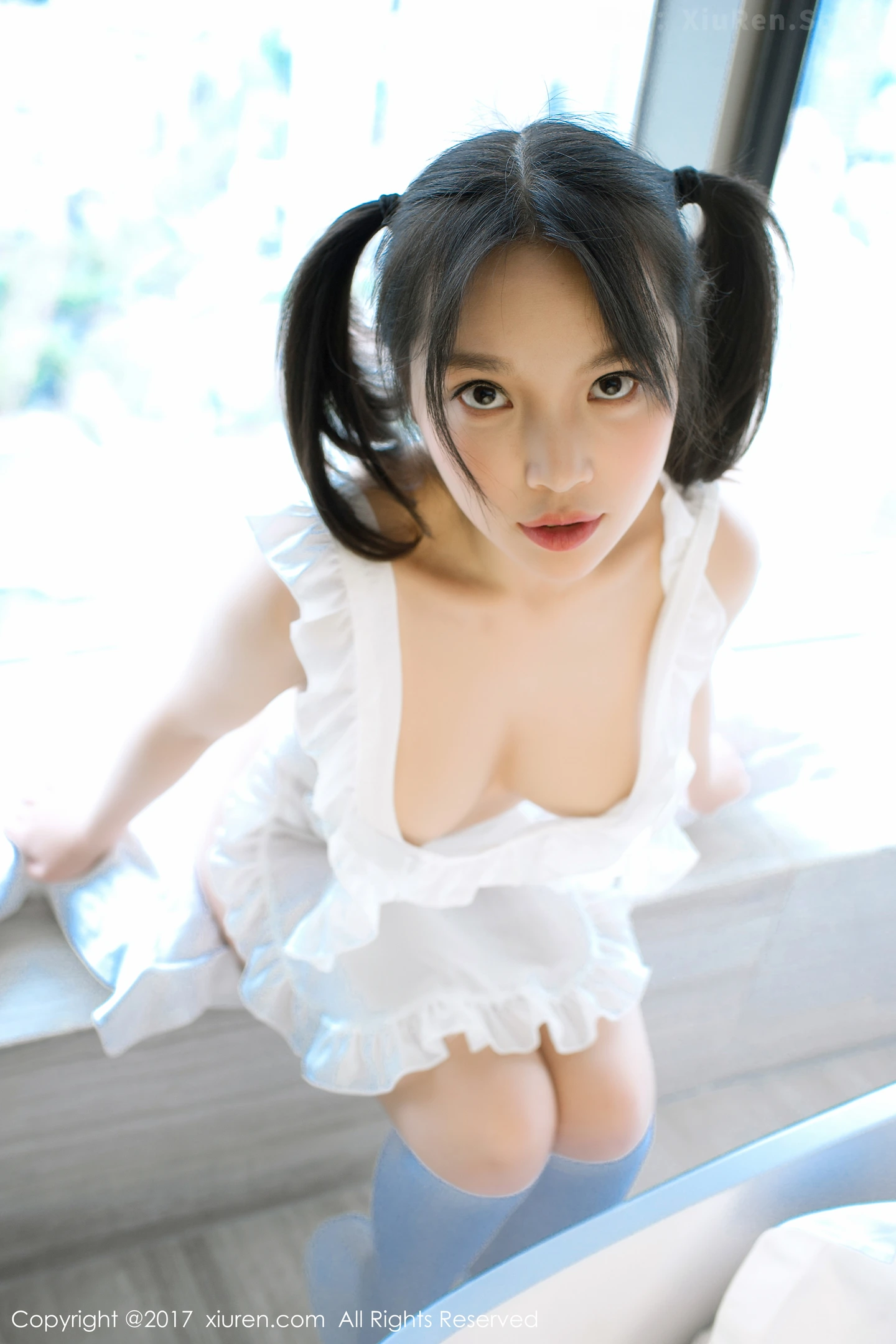 图片[5]-[XiuRen秀人网]VOL.741 童颜巨乳嫩模小纯子真空女仆裙侧露豪乳白嫩翘臀诱惑写真63P-秀人网官方网站